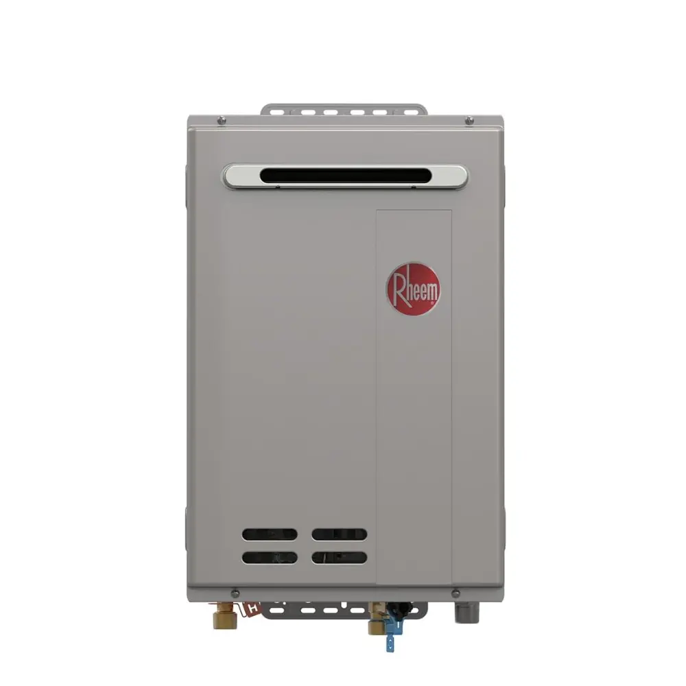 BEST SELLER Rheem RTG-70XLN-3 High Efficiency Non-Condensing Outdoor Tankless Natural Gas Water Heater, 7.0 GPM
