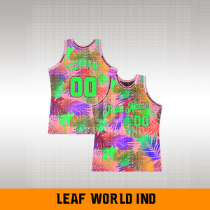 Maillot de basket-ball d'été antibactérien respirant à séchage rapide OEM logo personnalisé vente en gros T-shirt de sport à la mode hommes col en V imprimé - Product Image 4