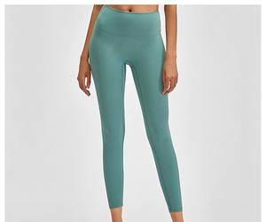 Cheap rate premium quality Women Fitness Leggings Plain dyed cheap rate Elastic Waist Yoga Leggings Leggings with in new designs - Product Image 3