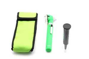 Mini poche fibre optique Otoscope LED oreille portée en acier inoxydable Diagnostic médical ORL Instrument Instruments chirurgicaux base - Product Image 6