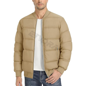 Elegante Abrigo acolchado recortado de piel sintética para una elegante Actualización de armario de invierno - Product Image 1