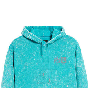 เสื้อฮู้ดผู้ชายผ้าฟลีซผ้าแห้งเร็วระบายอากาศได้ดีเป็นมิตรกับสิ่งแวดล้อมผ้าคอตตอน100% ฤดูหนาวสีพื้น - Product Image 5