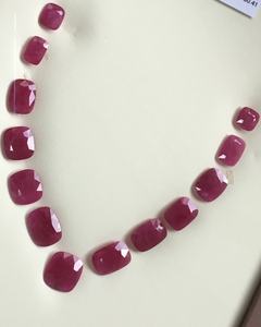 150.41กะรัตทับทิม mozambique เบาะเหลี่ยมเพชรพลอยตัดรูปแบบความร้อนสำหรับการทำเครื่องประดับอัญมณีธรรมชาติ - Product Image 6