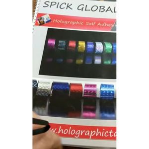 Rubans holographiques multicolores en aluminium pour la vente en gros - Product Image 3