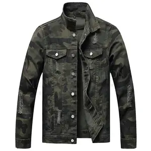 Factory Direct Supply Men Jean Jacket High Quality Breathable Casual Style And Design Jeans Jacket For Youth