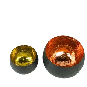 Plateau en cuivre moderne et élégant sans pied pour la décoration intérieure, artisanat, service en métal, fruits et collations pour les mariages - Product Image 6