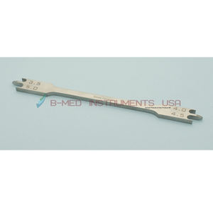 Calibrador de Altura de Brackets 022 de Acero Inoxidable, Instrumentos Dentales de Ortodoncia, Cirugía General de Ortodoncia, Tamaño Personalizable - Product Image 4