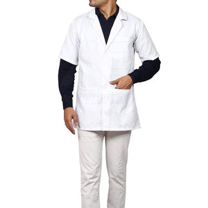 Bata de Laboratorio Ligera, de Alta Calidad, 100% Algodón, Personalizable, Unisex, para Uso Hospitalario, con Detección de Agujas - Product Image 2