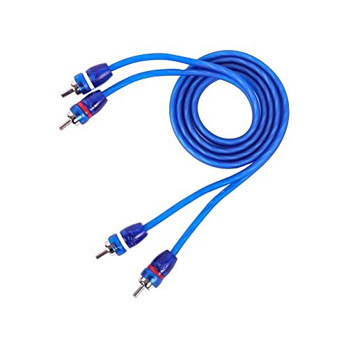 Audio 3-Foot 2-Channel Oxygen-Free Copper Twisted Pair RCA Interconnect Cable