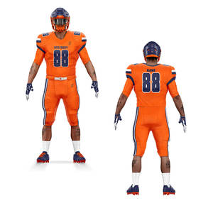 ชุดเครื่องแบบอเมริกันฟุตบอลชุดกีฬาเสื้อเจอร์ซีย์สำหรับฝึกซ้อมเกมฝึกโลโก้ตามสั่ง - Product Image 4