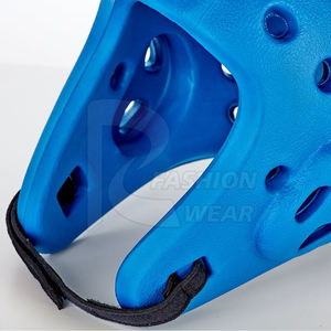 เครื่องป้องกันศีรษะทำจากหนังสำหรับฝึกมวยและ MMA สำหรับป้องกันใบหน้าอย่างหนามีโลโก้ตามสั่ง - Product Image 5