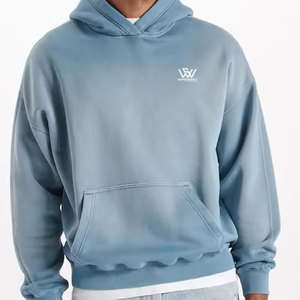 เสื้อฮู้ดผู้ชายฟอกสี & กันแดดซีดจาง - Product Image 4