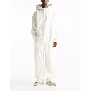 Unisex <b>Men</b> Solid Plus Size Printed Jogger Tracksuit Hoodie Sweatpants Set Breathable Custom Sportswear 2026 Design - Product Image 4