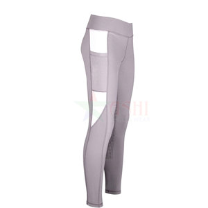 ASHI SPORTS WEAR Leggings d'équitation imperméables et coupe-vent en spandex/polyester pour femmes - Style jodhpur et culotte - Product Image 1