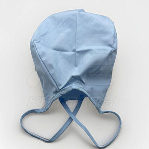 Durable 100% Cotton High Quality Low MOQ Private Label Unisex <b>Scrub</b> Hats Best Selling for Adults Hospital Use - Product Image 2