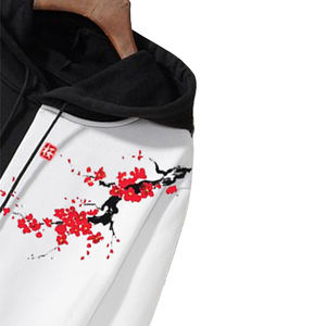 Custom Men's Hoodies High Quality 100% Cotton <b>Thick</b> <b>Fleece</b> Oversize Streetwear Design Custom Printed for Winter - Product Image 4