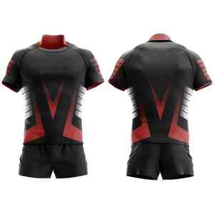 Uniforme de rugby pour hommes personnalisé, résistant aux déchirures, uniforme d'équipe de rugby pour hommes, design maori, uniforme de rugby tactile - Product Image 1
