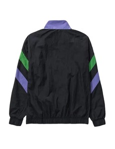 Veste coupe-vent en toile à col montant 100% coton avec fermeture éclair pour homme - Product Image 2