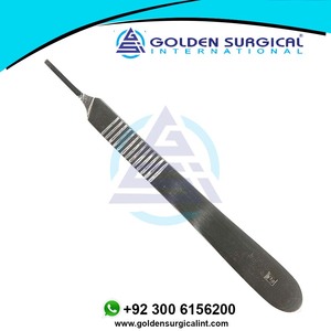 Lames de scalpel chirurgical en acier au carbone dentaire avec manche |   Couteau chirurgical pour animaux, outil de coupe DIY, scalpel à manche - Product Image 5