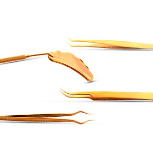 Ensemble de pinces à cils et miroir de marque privée OEM pour l'extension de cils, kit d'outils professionnels pour les artistes des cils avec logo personnalisé - Product Image 5