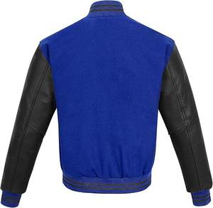 Venta caliente personalizado polar invierno Varsity chaquetas béisbol bombardero cuero Varsity chaquetas para hombres - Product Image 3