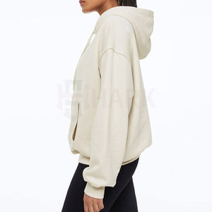 Sudaderas con Capucha Extra Grandes, Transpirables, con Bordado 3D de Diseño Personalizado, para Mujer, Invierno, OEM, Forradas, Ecológicas, de Moda - Product Image 2