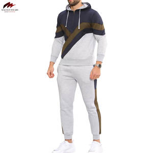 Survêtement d'hiver pour homme en molleton 100% coton personnalisable, confortable, à motif uni, avec capuche, respirant, séchage rapide, léger, OEM - Product Image 3