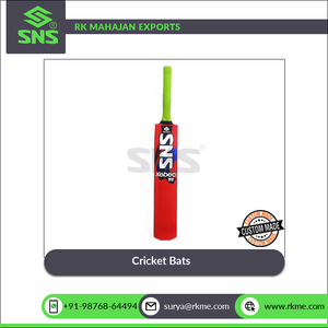 Fournisseur leader de qualité supérieure en bois de peuplier de forme droite, niveau récréatif, balles souples, battes de grillon au prix de gros - Product Image 3