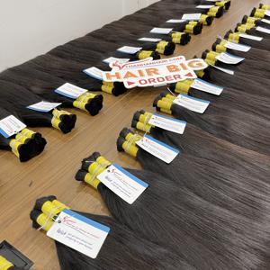 <b>SALE</b> OFF! In-Stock Bulk Baby Vietnamese Natural Color Human <b>Hair</b> <b>Extensions</b> - Product Image 2