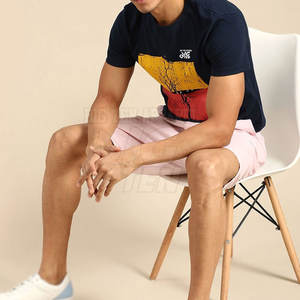 เสื้อยืดผ้าฝ้ายลำลอง พิมพ์ลายสกรีน ออกแบบมาเพื่อการสวมใส่สบายในชีวิตประจำวันและสไตล์แฟชั่นที่ทันสมัย - Product Image 4