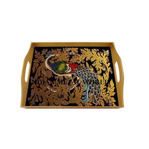Designer pure brass chocolate serving <b>tray</b> <b>large</b> size gold plated pure brass food <b>tray</b> from manufacturer and suppliers - Product Image 1