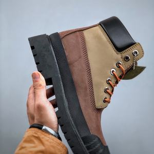 Chaussures de randonnée unisexes antidérapantes et résistantes à l'usure, best-sellers, à tige haute avec embouts de protection, nouveau style. - Product Image 6