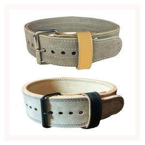 Cinturón de Soporte Lumbar para Levantamiento de Pesas, Cinturón de Cuero con Hebilla de Palanca para Entrenamiento de Sentadillas, OEM y ODM - Product Image 5