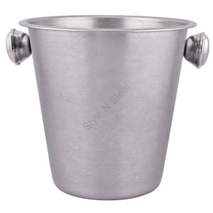 Barra de acero inoxidable de 5 piezas con acabado vintage - Product Image 2