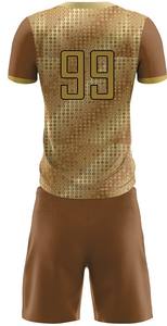 Matériau durable uniforme de football pour hommes tarif de gros uniforme de football pour hommes anti-rides de qualité supérieure avec logo/couleurs personnalisés - Product Image 3