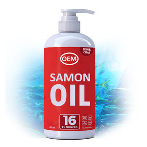 Gubeyka Natural Dog <span class=keywords><strong>Company</strong></span> Formule d'huile de saumon d'Alaska sauvage Complément liquide pour chiens - Product Image 2