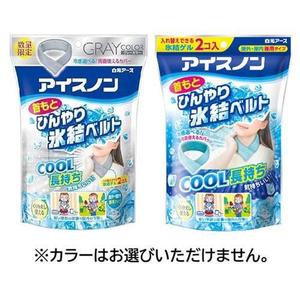 Ceinture de refroidissement pour le cou, lot de 2, gel réutilisable pour usage intérieur et extérieur, Japon - Product Image 2