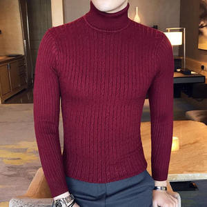 Pull à col roulé pour homme de qualité supérieure, tricot d'hiver, fabricant - Product Image 4