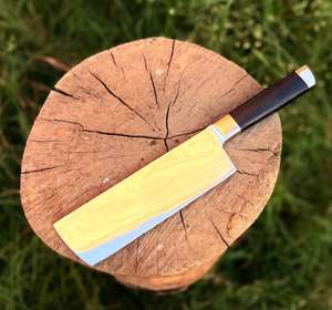 มีดเชฟเหล็กกล้าคาร์บอนสูงขายดี พร้อมด้ามไมคาร์ต้า สำหรับใช้ในร้านอาหาร พร้อมกระเป๋าหนัง มีดหั่นเนื้อ - Product Image 5