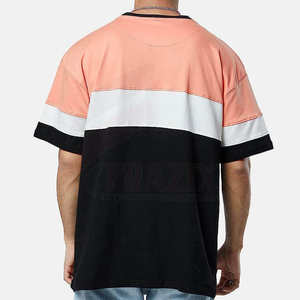 Mode graphique impression t-shirt pour hommes surdimensionné coton Street Style été tenue quotidienne Hip Hop urbain à la mode Look Stock - Product Image 3