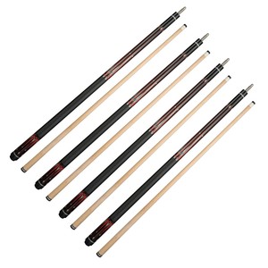 Nuova Stecca da Biliardo Cueelf, Rossa e Nera, con Punta da 12,5mm e Impugnatura in Vera Pelle - Product Image 5