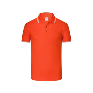Polo de seda de secado rápido para hombre, camisa polo de manga corta con bordado y logotipo personalizado - Product Image 3