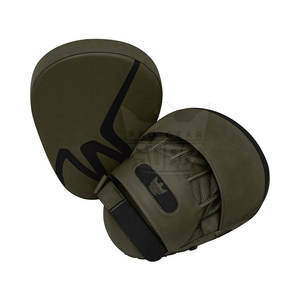 Gants de MMA en cuir en gros, mitaines d'entraînement respirantes avec fermeture auto-agrippante, équipement de boxe personnalisable - Product Image 3