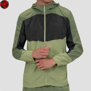Ventes en gros de manteaux pour hommes grande taille imperméables et coupe-vent, veste d'extérieur confortable et respirante, coupe-vent - Product Image 1