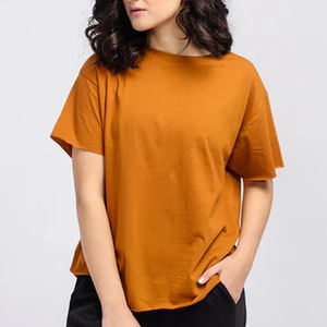 Ventas directas de fábrica Cómodas camisetas personalizadas para mujer Secado rápido Mejor fabricación Nuevos diseños de moda Técnicas teñidas simples - Product Image 1