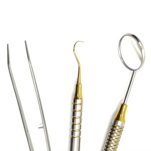 Suministro Directo de Fábrica: Set de Examen Dental Manual Ergonómico de Acero Inoxidable Alemán - Alta Calidad, Certificado CE, Reutilizable e Higiénico - Product Image 4