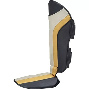 Protège-tibias de Muay Thai à logo personnalisé OEM pour enfants et adultes Protège-tibia élastique à prix économique pour MMA Grappling Boxing - Product Image 4