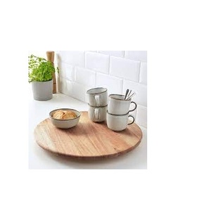 Plato de madera de acacia maciza hecho a mano natural, proveedor de cantidad al por mayor, accesorios de cocina a precio razonable - Product Image 6