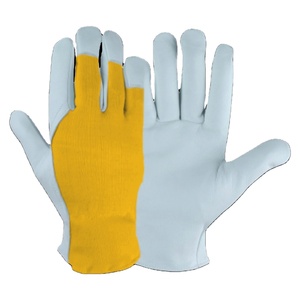 Guantes de Seguridad Industriales Personalizables de Primera Calidad, Transpirables, de Piel de Oveja, con Muñequera Ajustable, Resistentes al Calor, Suaves y Flexibles - Product Image 6