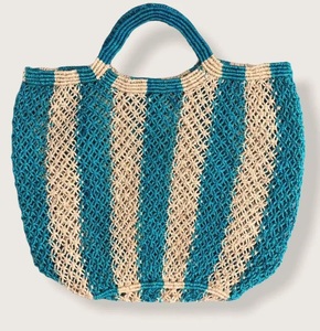 2026 New Trending Eco-friendly Large Capacity Minimalist Bohemian Jute Tote <b>Bag</b> for Women <b>Initial</b> Embroidery Messenger <b>Bags</b> - Product Image 6